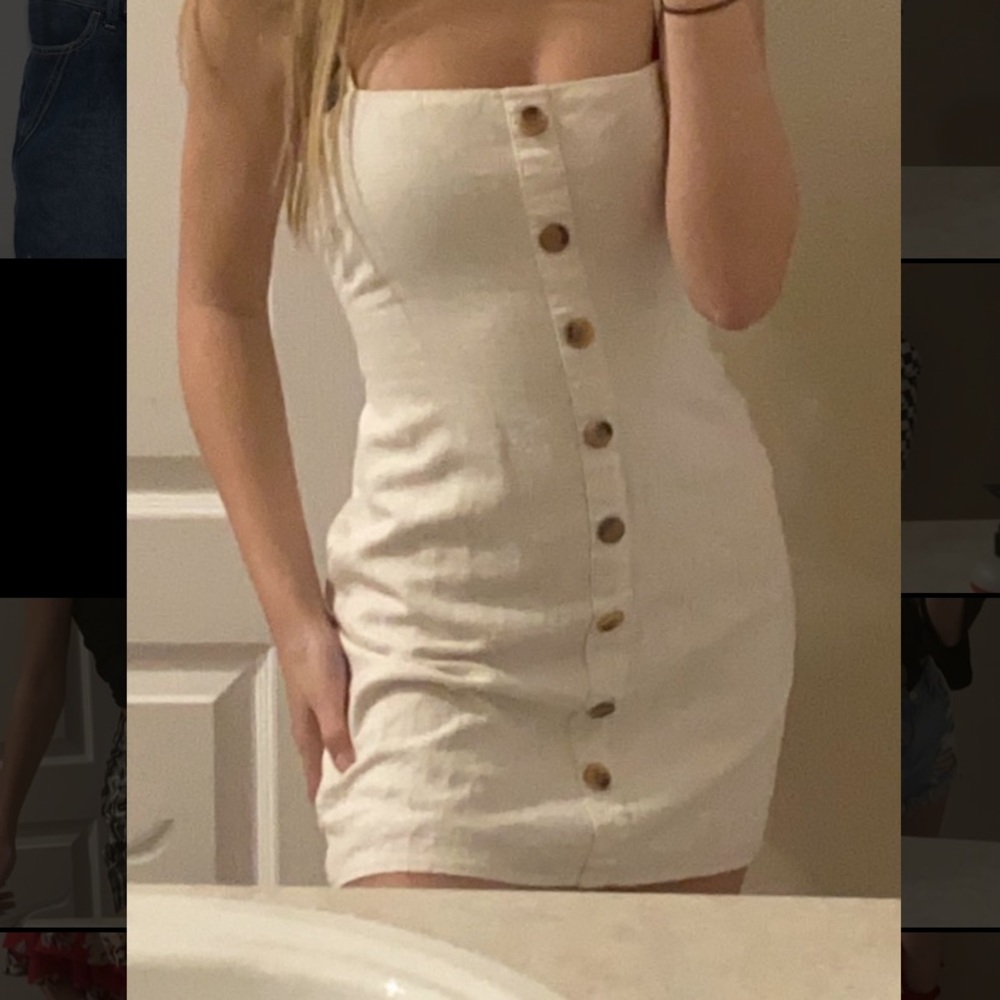 Ava & Ever white beach dress